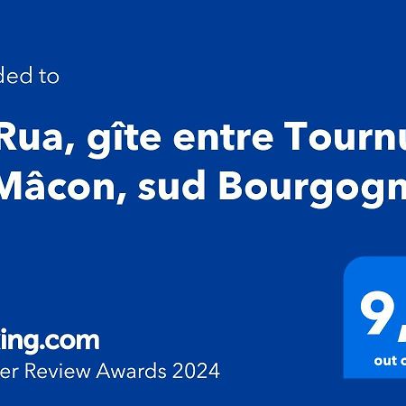 Gite La Rua, Entre Tournus Et Macon, Sud Bourgogne Montbellet エクステリア 写真
